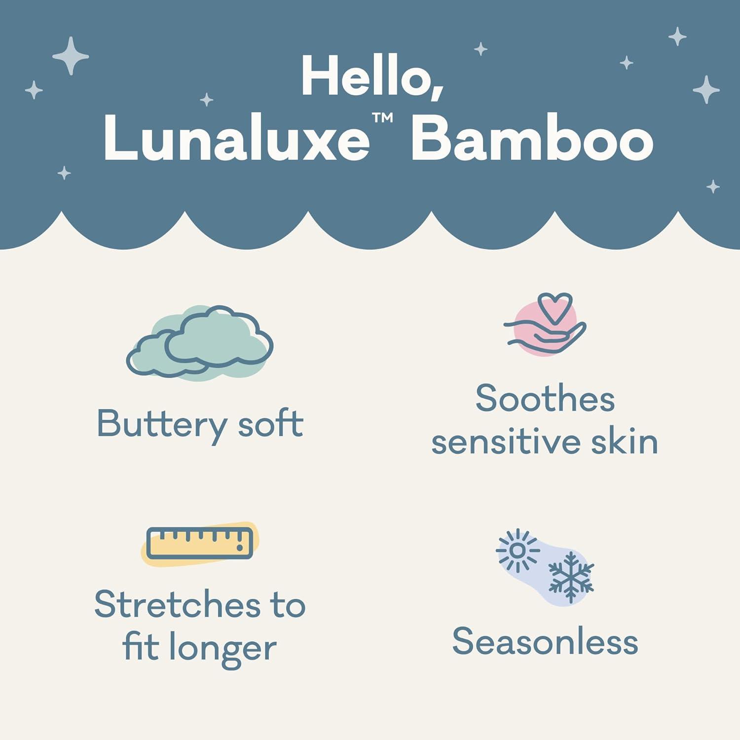 imageLittle Sleepies New Mothers Bundle Includes Womens Pajama Top and Bottoms Newborn Swaddle Hat Set Viscose Derived from Bamboo Lemons