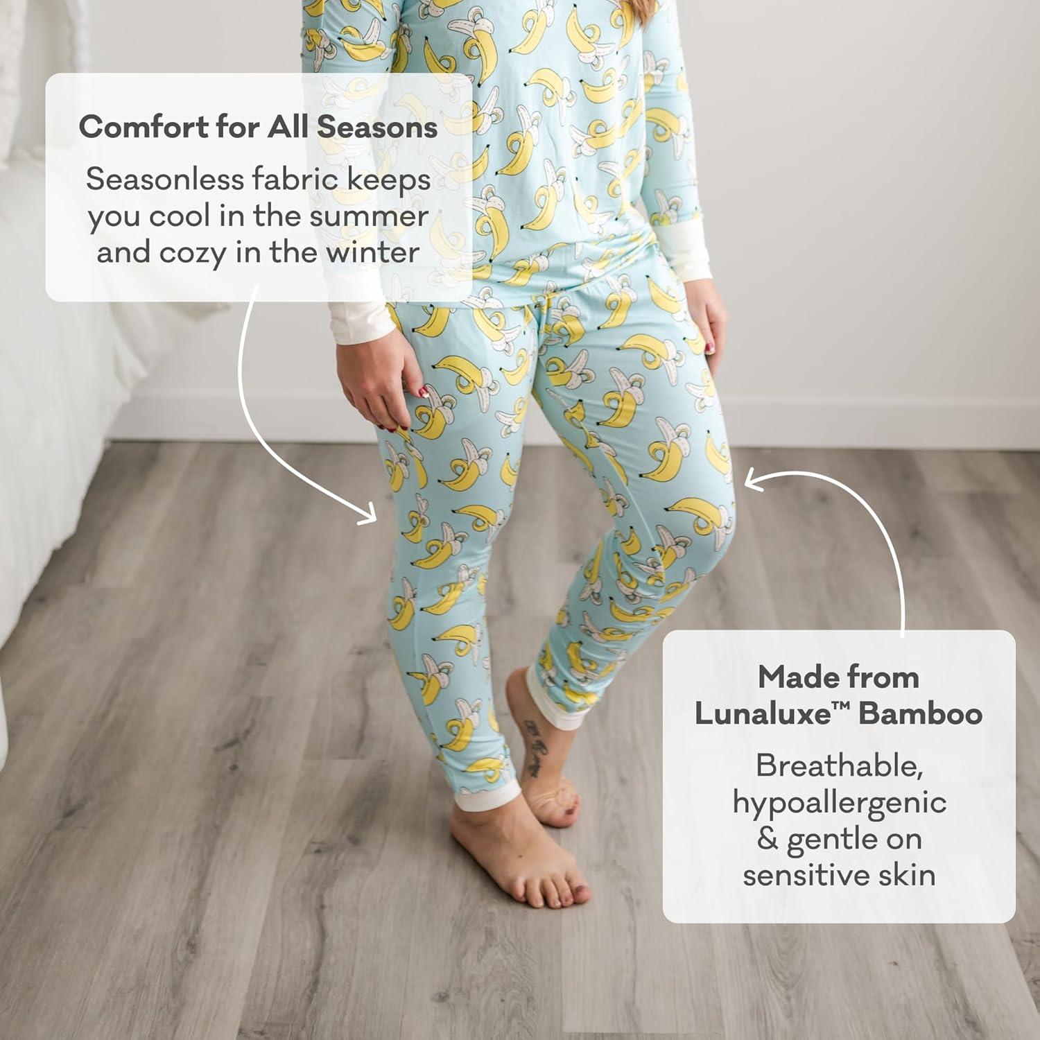 imageLittle Sleepies Womens Pajama Bottoms JoggerStyle Comfy PJ Pants Viscose from Bamboo Pajamas Family Matching OutfitsShark Soiree