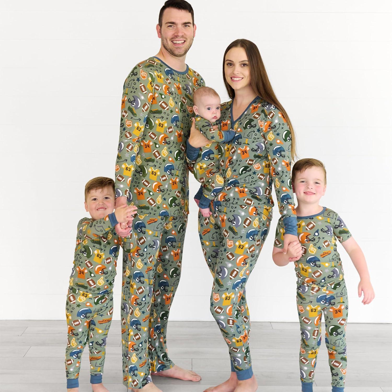 imageLittle Sleepies Womens Pajama Bottoms JoggerStyle Comfy PJ Pants Viscose from Bamboo Pajamas Family Matching OutfitsTouchdown Time