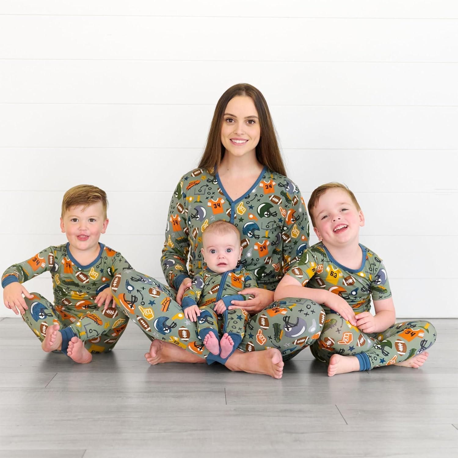 imageLittle Sleepies Womens Pajama Bottoms JoggerStyle Comfy PJ Pants Viscose from Bamboo Pajamas Family Matching OutfitsTouchdown Time