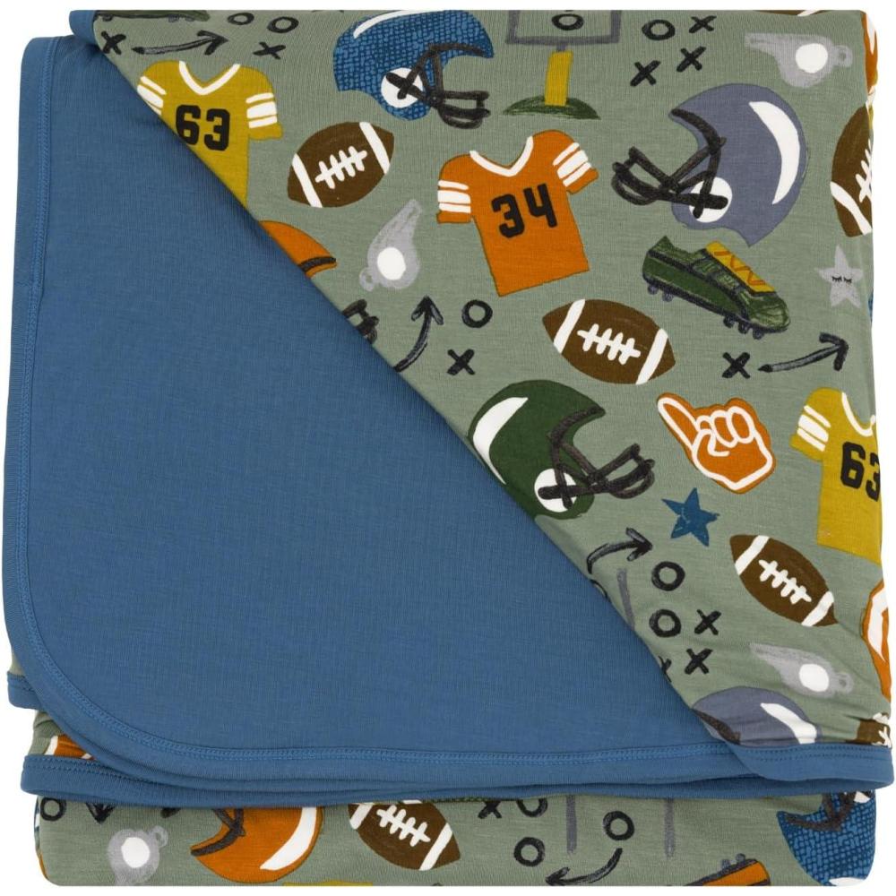 imageLittle Sleepies Christmas Blanket Soft Viscose from Bamboo Christmas Throw Blanket for Baby Boys ampamp Girls Lightweight 50quot x 50quot Large Modern ampamp MerryTouchdown Time