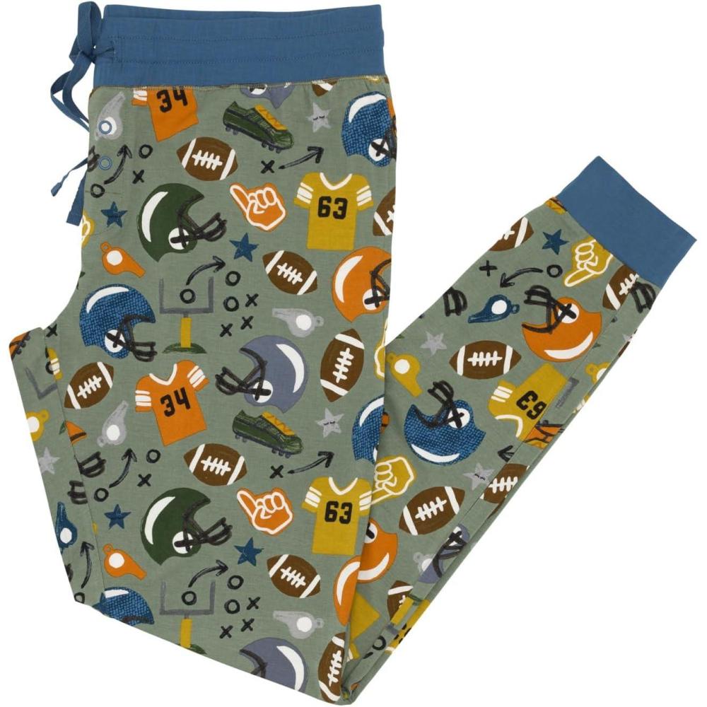 imageLittle Sleepies Womens Pajama Bottoms JoggerStyle Comfy PJ Pants Viscose from Bamboo Pajamas Family Matching OutfitsTouchdown Time