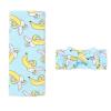 imageLittle Sleepies Swaddle ampamp Headband Bow Set Viscose from Bamboo Baby Swaddles Newborn Baby Girl Clothes Luxe Modern ampamp MerryBananas