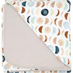 Little Sleepies Christmas Blanket, Soft Viscose from Bamboo Christmas Throw Blanket for Baby Boys & Girls, Lightweight, 50″ x 50″, Large (Modern & Merry)(Luna Neutral)