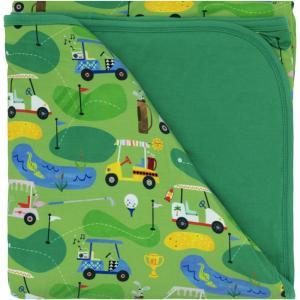 Little Sleepies Christmas Blanket, Soft Viscose from Bamboo Christmas Throw Blanket for Baby Boys & Girls, Lightweight, 50″ x 50″, Large (Modern & Merry)(Fairway Fun)