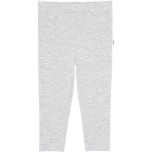 Little Sleepies Leggings for Girls, Soft Viscose from Bamboo, Toddler Leggings, Stretchy Girls Clothes, Sizes 6M – 6Y(Light Heather Gray)