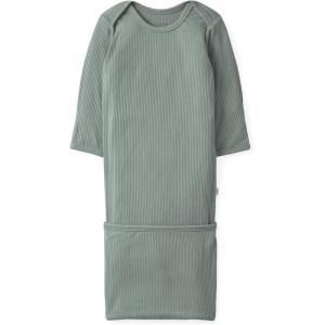 Little Sleepies Newborn Infant Gown, Soft Viscose from Bamboo Baby Gown for Newborn Girls & Boys Baby Clothes, Infant Sleeper(Willow Ribbed)