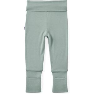 Little Sleepies Newborn Leggings for Girls & Boys, Soft Viscose from Bamboo Leggings w/Fold Over Leg Cuffs, Baby Pants(Willow)