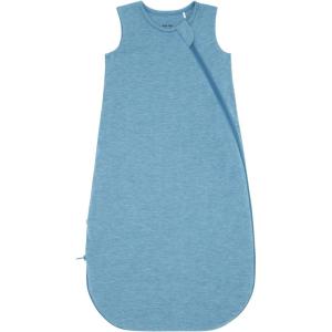 Little Sleepies Seasonless Baby Sleep Sack 1.5 TOG, Soft Viscose from Bamboo Sleep Sack, Newborn Essentials, 2-Way Zipper(Heather Blue)