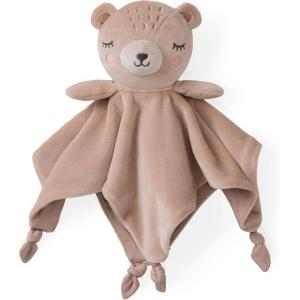 Little Sleepies Elephant Lovey for Baby Girl & Boy, Newborn Gift Essentials, Stuffed Animal w/Security Blanket(Teddy Bear Lovey)